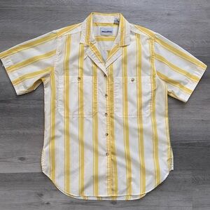 Vintage Striped Button Down Shirt